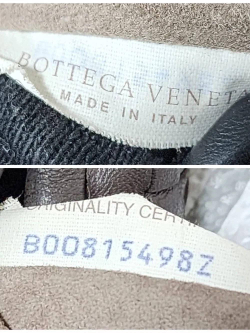 Authentic BOTTEGA VENETA Ebano Intrecciato Woven Nappa Leather Large Belly Hobo